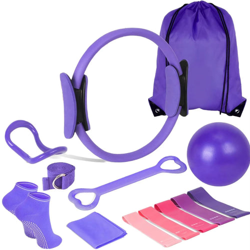 13-delige Pilates Set – Compleet voor Thuis Workouts - Rek&Strek