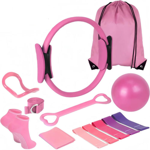 13-delige Pilates Set – Compleet voor Thuis Workouts - Rek&Strek