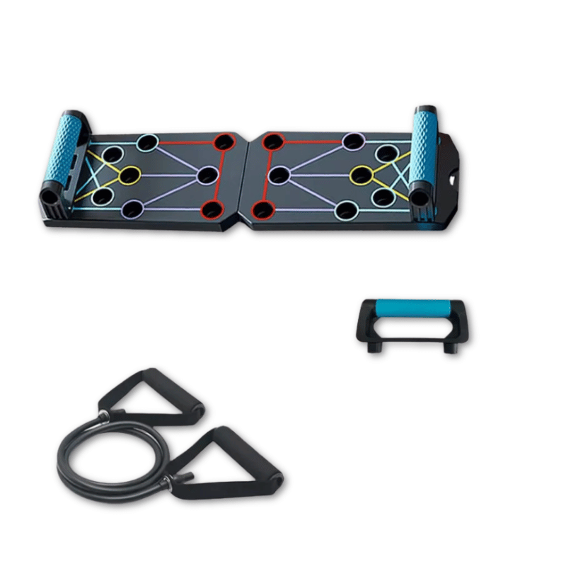 Multifunctioneel Push-up Board met Kleurcodering - Rek&Strek