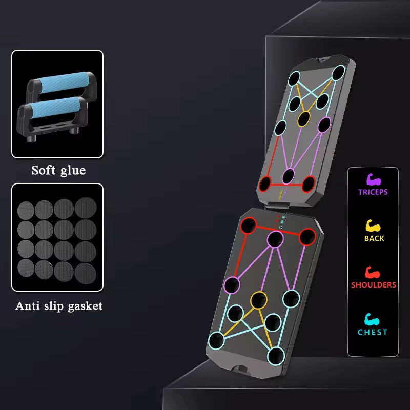 Multifunctioneel Push-up Board met Kleurcodering - Rek&Strek