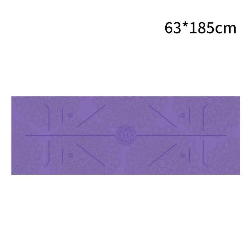 Hot Yoga Mat Towel – Antislip & Ademend (185x63cm) - Rek&Strek