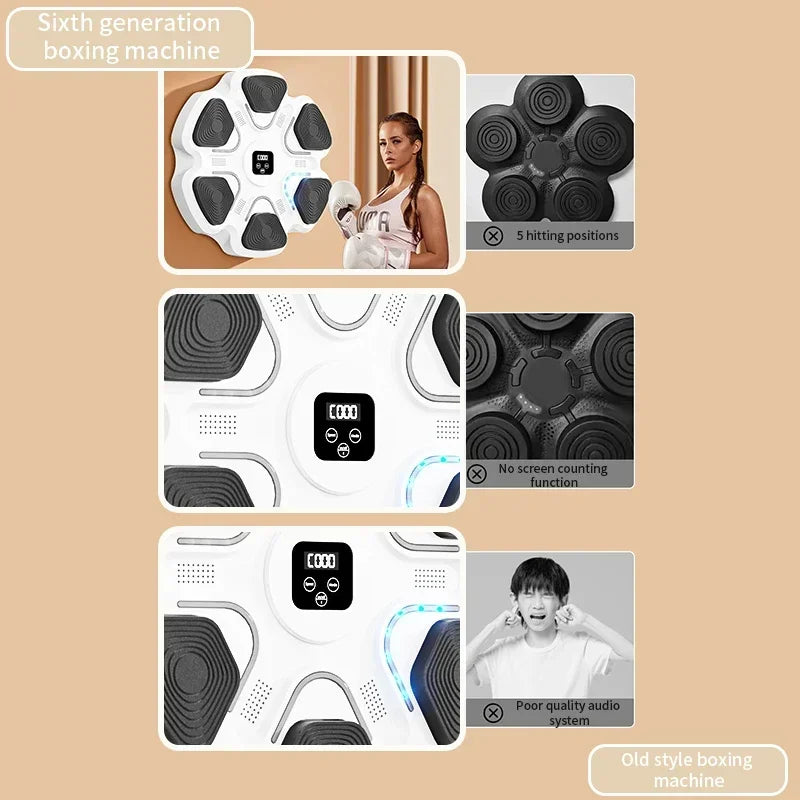 Smart Music Boxing Machine - Rek&Strek