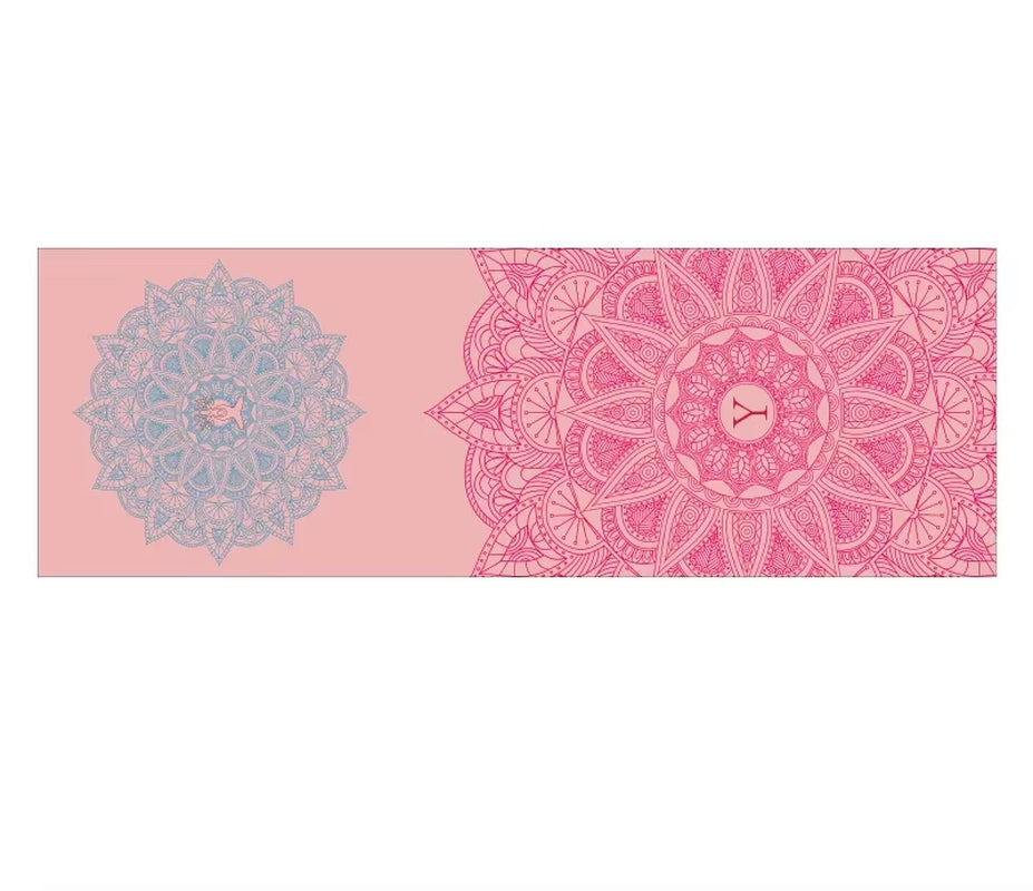 Hot Yoga Mat Towel – Antislip & Ademend (185x63cm) - Rek&Strek